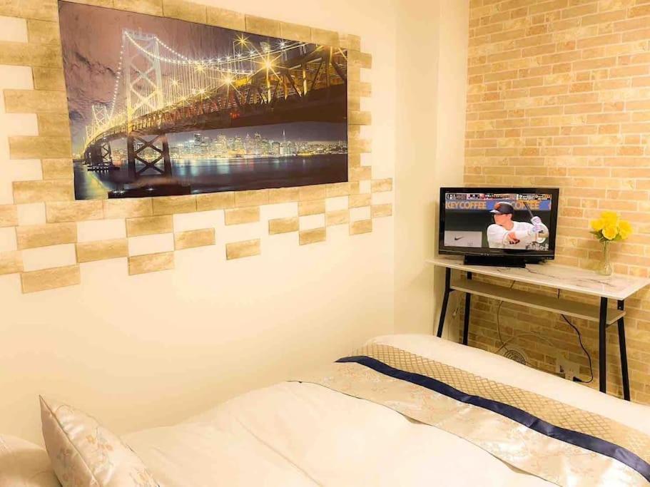 Апартаменты 203 Oshiage Sta 3Mins Walk! Wi-Fi Elevator 4Pax Токио Экстерьер фото