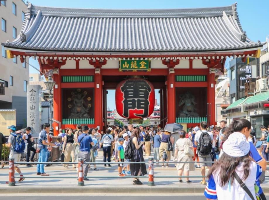 Апартаменты 203 Oshiage Sta 3Mins Walk! Wi-Fi Elevator 4Pax Токио Экстерьер фото