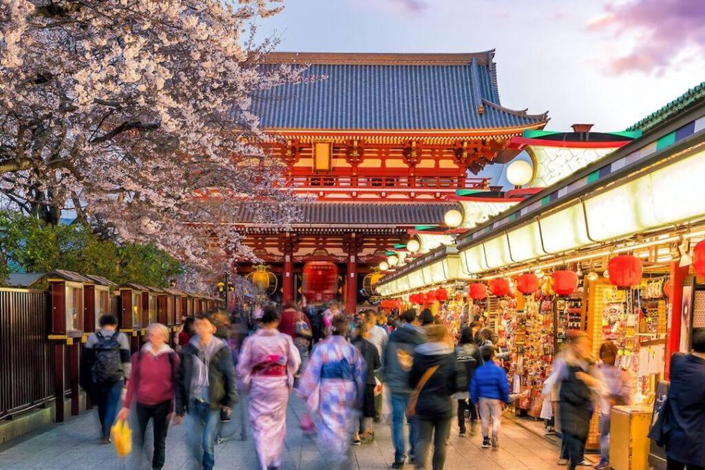 Апартаменты 203 Oshiage Sta 3Mins Walk! Wi-Fi Elevator 4Pax Токио Экстерьер фото